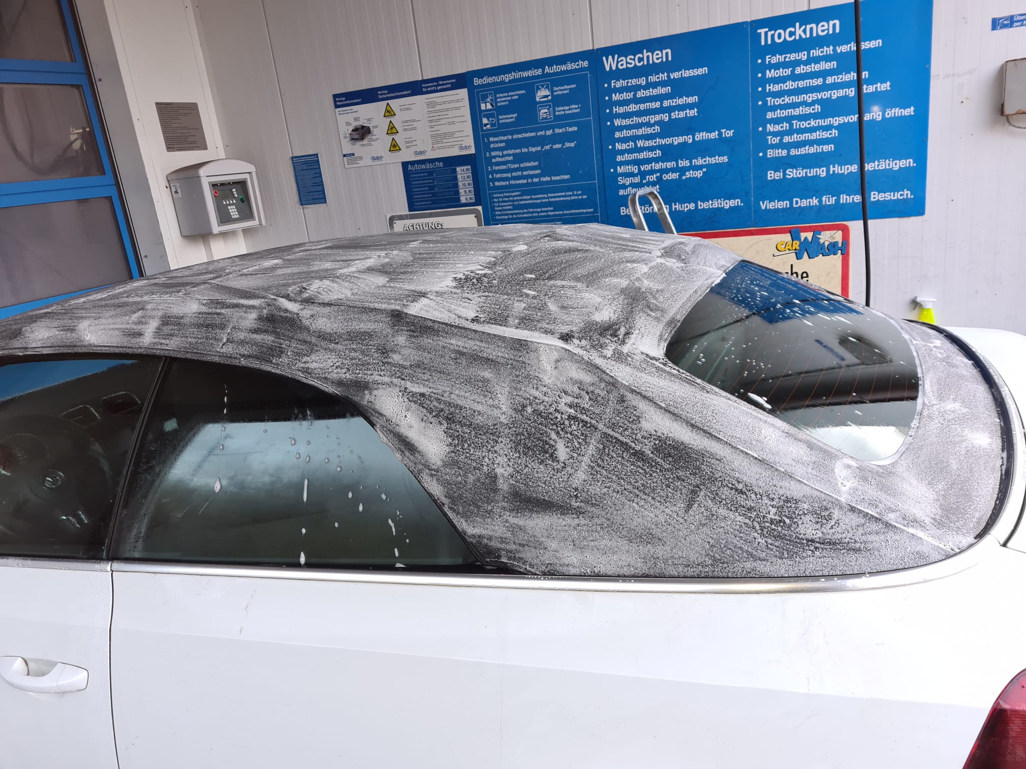 Herforder Autopflege Verdeck seite hinten